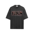 Vertere Berlin Lost Roses Tee Washed Black