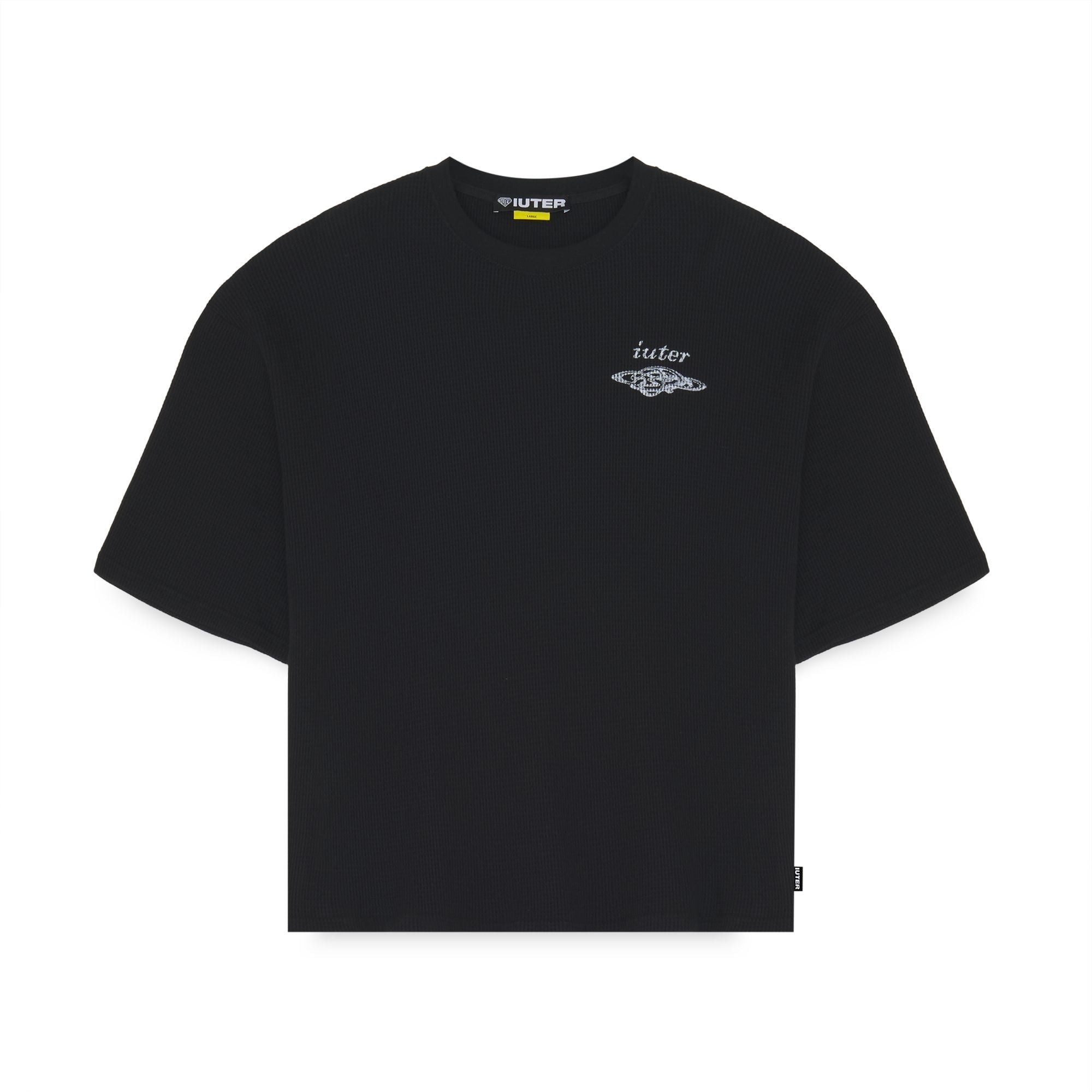 Iuter Bijoux Waffle Tee Nero