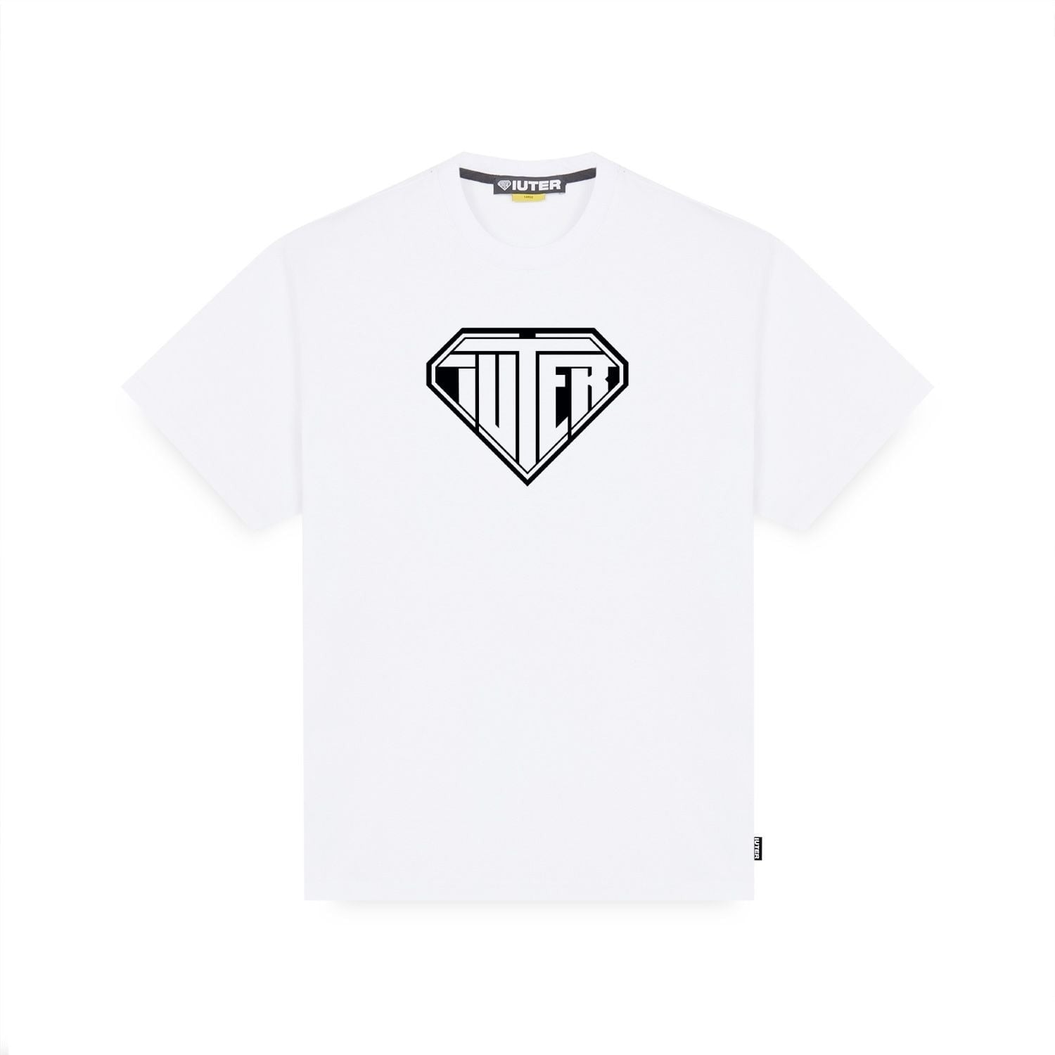 Iuter Logo Tee White