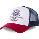 Von Dutch Trucker Cap Snapback Motblu White