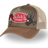 Von Dutch Trucker Cap Snapback Patchs 12 Brown