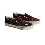 Vans Lx Slip On Premium Classic Harris Tweed Red Multi