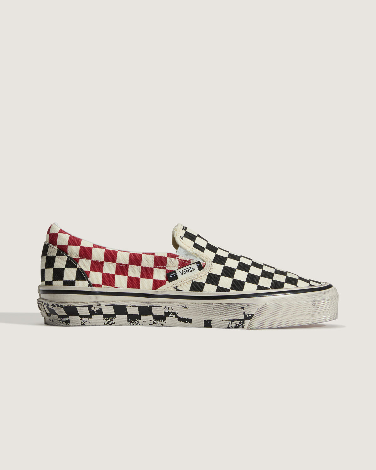 Vans Aod By Slam Jam Premium Classic Slip On Black White