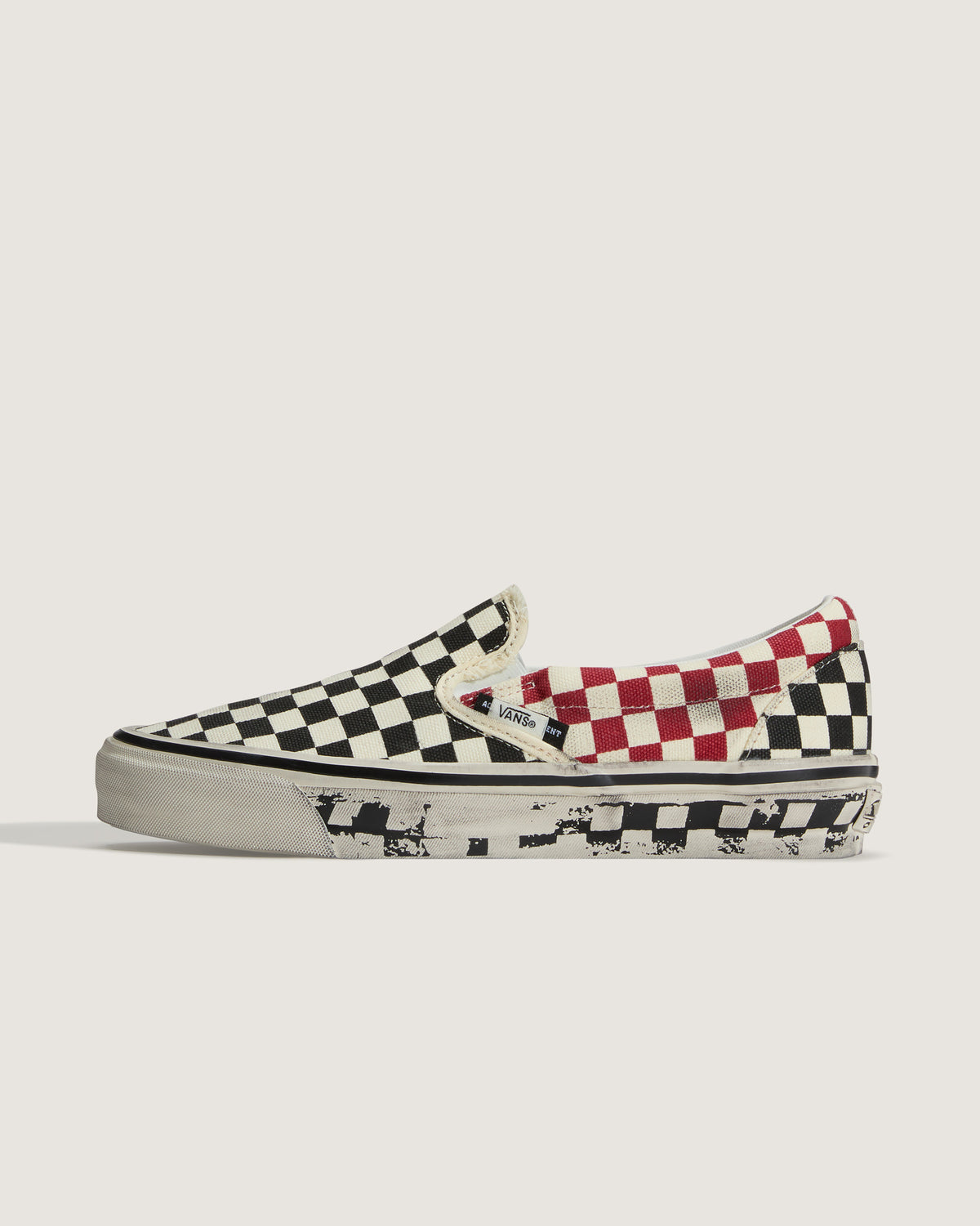 Vans Aod By Slam Jam Premium Classic Slip On Black White