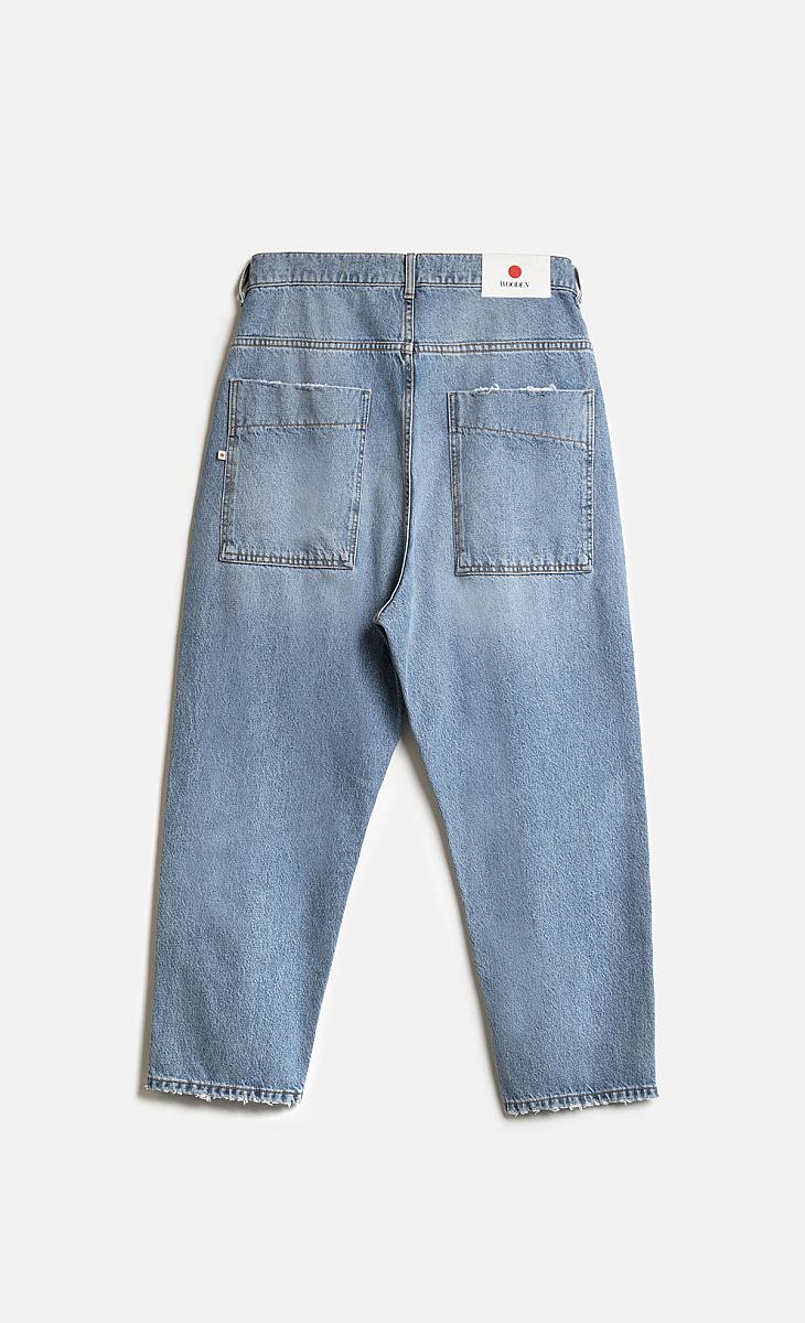 Wooden Japan Square Pocket  Cloud Wash