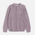 Wooden Polo In Lana Mark Glicine