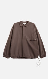 Wooden Ohio Overshirt Tortora