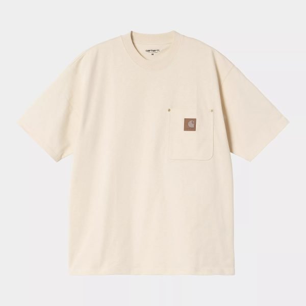 CARHARTT WIP ELDON POCKET TEE NATURAL