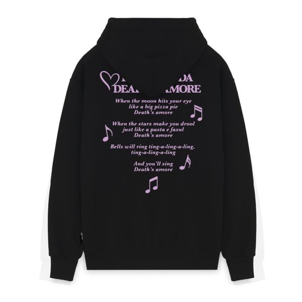 PROPAGANDA DEATH S AMORE HOODIE BLACK - immagine 2
