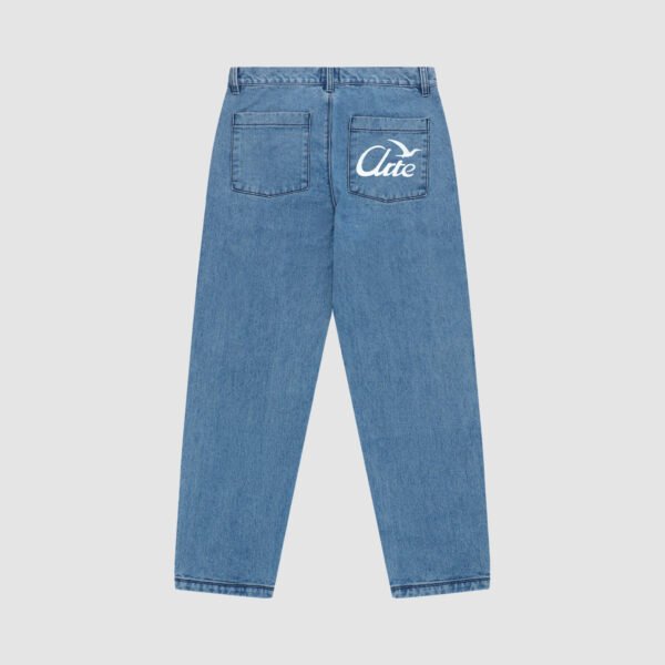 Arte Back Bird Pants Bleach