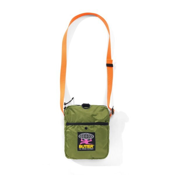 Butter Goods Ripstop Side Bag Green