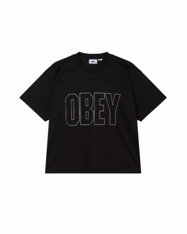 Obey Johnson Practice Jersey Black