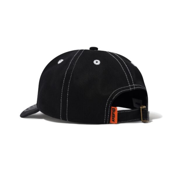 Butter Goods Warped 6 Panel Cap Black - immagine 2