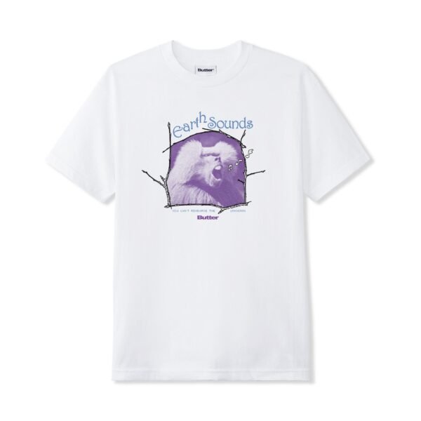 Butter Goods Earth Sounds Tee White