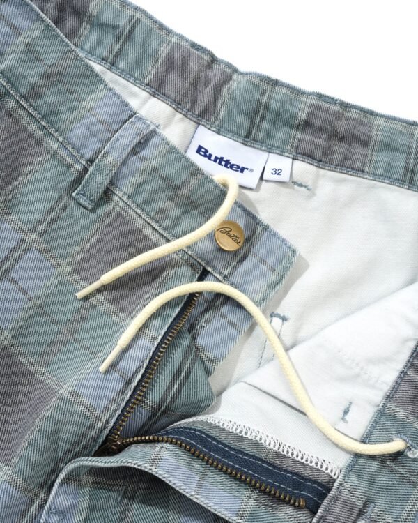 Butter Goods Work Shorts Plaid - immagine 3