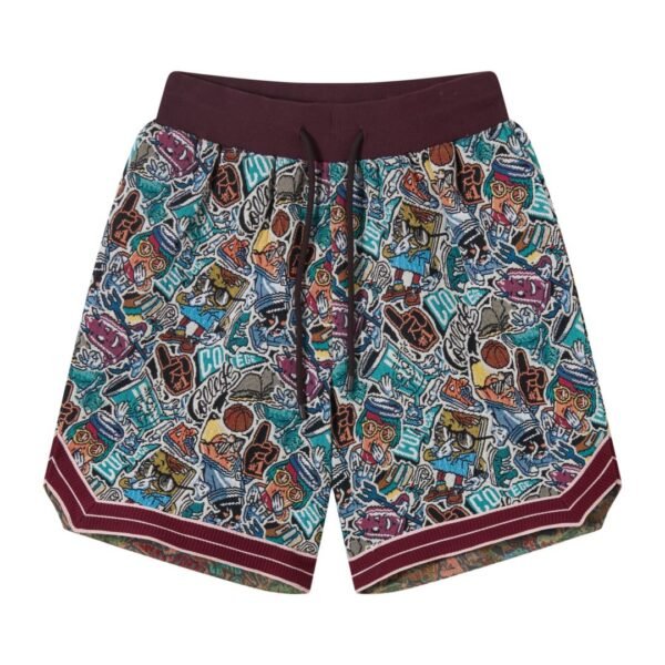 Acupuncture Comic Shorts Mixed Black