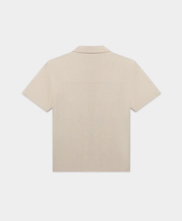 Daily Paper Beige Linen Shirt - immagine 2