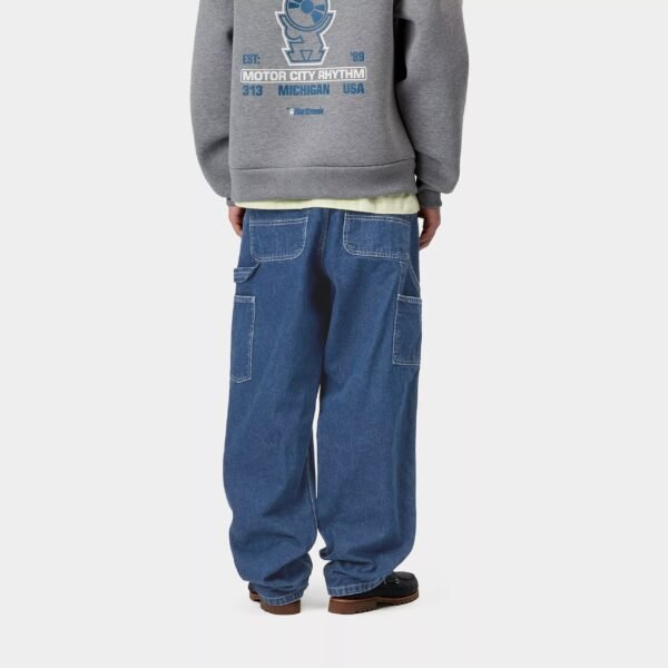 Carhartt wip Single Knee Pant Blue stone washed - immagine 3