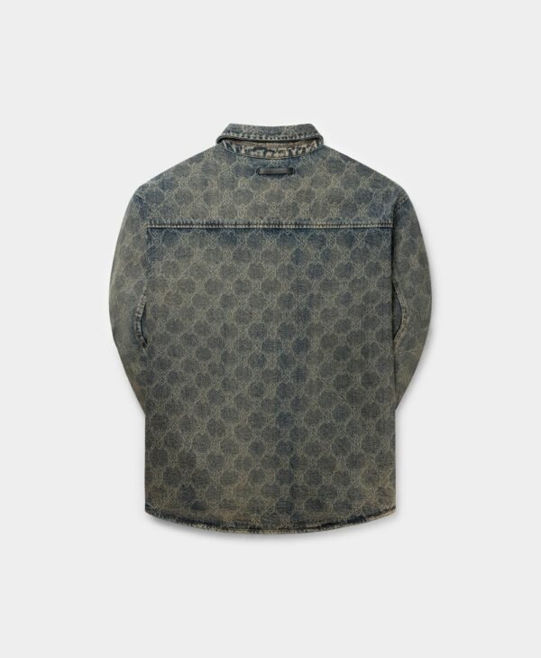 Daily Paper Blue Shield Laser Denim Shirt - immagine 2