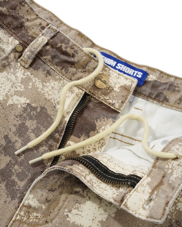 Butter Goods Weathergear Denim Shorts Camo - immagine 3