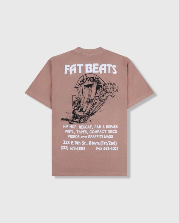 PLEASURES 9TH STREET TEE ROSE QUARTZ - immagine 2