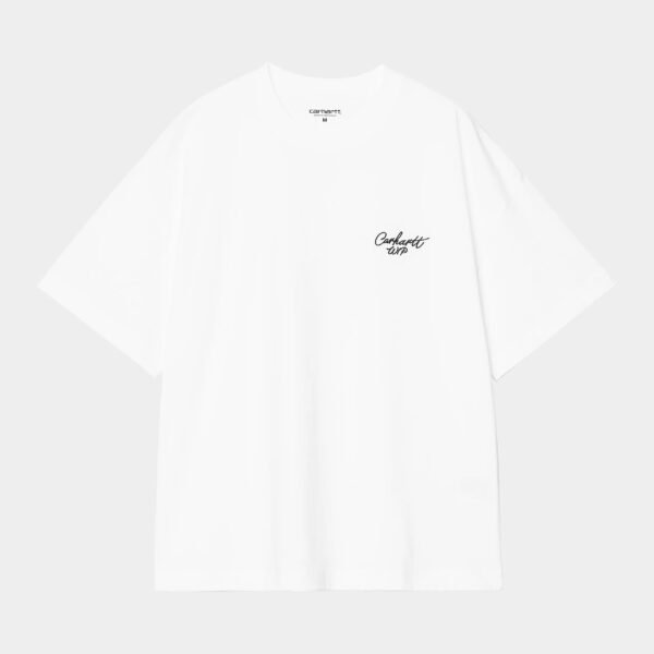 Carhartt Wip Signature Script Tee White