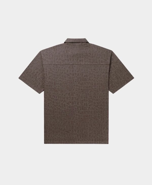 Daily Paper Black Oyster Digital Croc Shirt - immagine 2