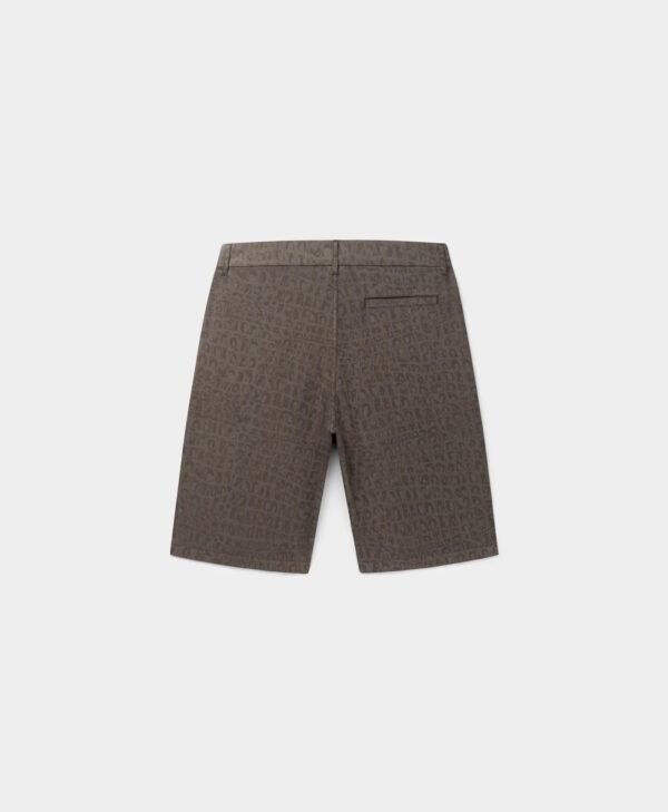 Daily Paper Black Oyster Digital Croc Shorts - immagine 2