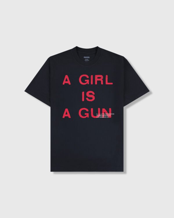 Pleasures Girl Is A Gun Tee Black