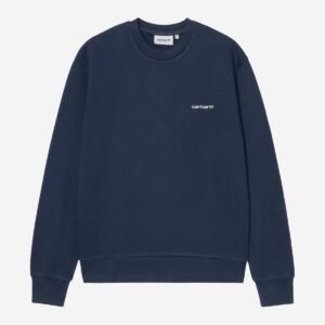 Carhartt Wip Script Embroidery Sweatshirt Jupiter