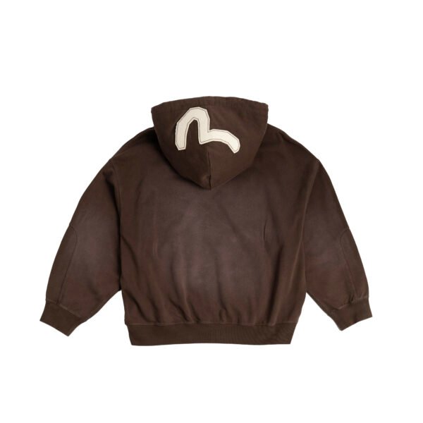 Evisu Ev And Seagull Patches Embroidery Brown - immagine 2