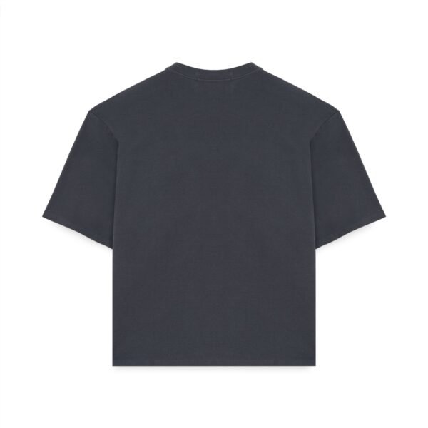 Iuter Label Ribbed Tee Asphalt - immagine 2