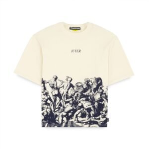 Iuter Battle Reverse Stitch Tee Ivory