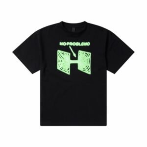 No Problemo Wormhole Ss Tee Black