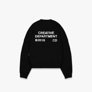 Reternity Creative Dept Knit Sweater Black