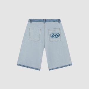 Arte Denim Inside Out Shorts Denim Bleach