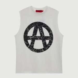 Acupunture Anarchy Sleeveless Egg White