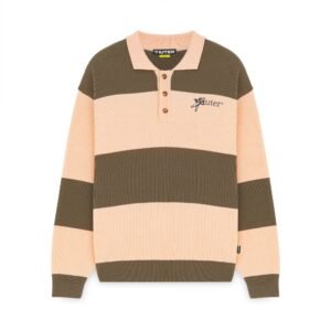 Iuter Souls Knit Polo Pink