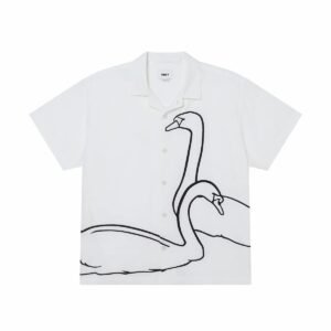 Obey Cliff Ss Shirt White