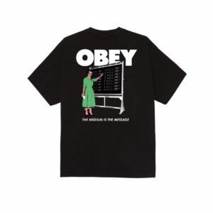 Obey I Will Classic Tee Black
