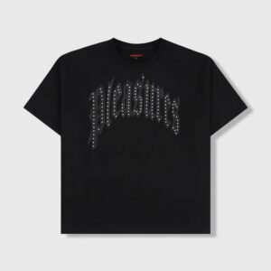 Pleasures Twitch Studded Crewneck Black