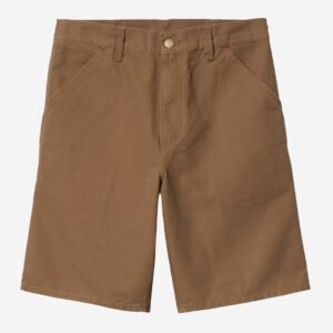 Carhartt Wip Single Knee Short Hamilton Brown Rinsed