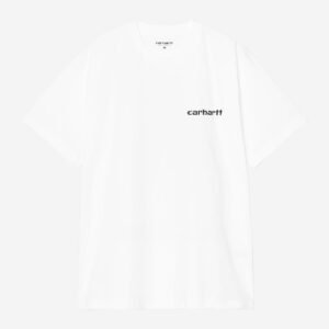 Carhartt Wip  Archive Script Tee White