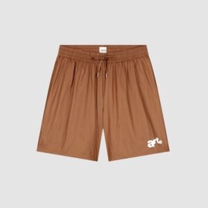 Arte Big Logo Shorts Orange