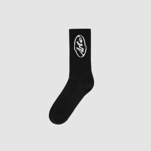 Arte Circle Logo Socks Black