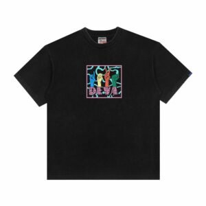 Devastate Dash Tee Washed Black