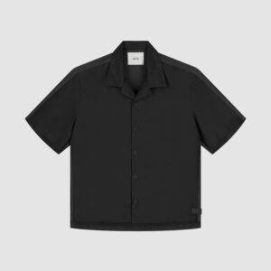 Arte Nylon Linen Shirt Black