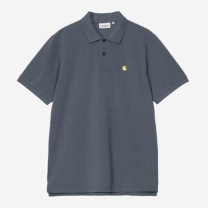 Carhartt Wip Chase Pique Polo Cozy Blue