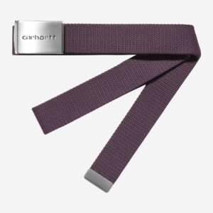 Carhartt Wip Clip Belt Chrome Cozy Purple