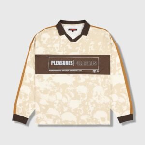 Pleasures Despair Long Sleeve Jersey Ecru